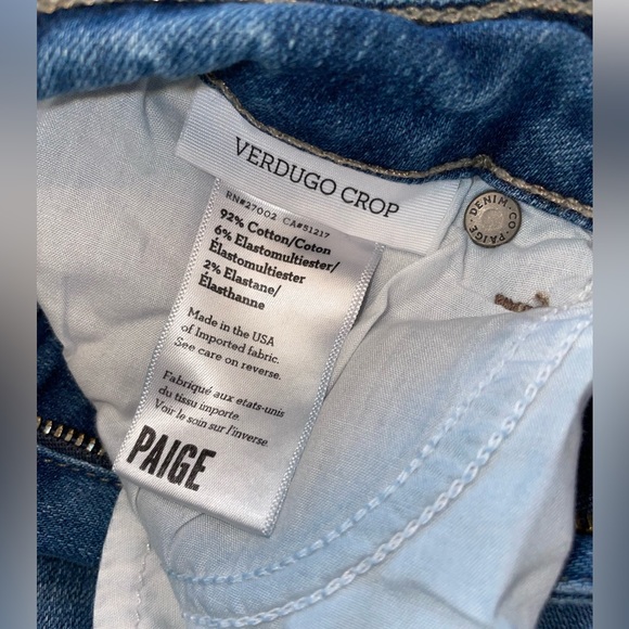 PAIGE Verdugo Crop Jeans - Picture 10 of 10